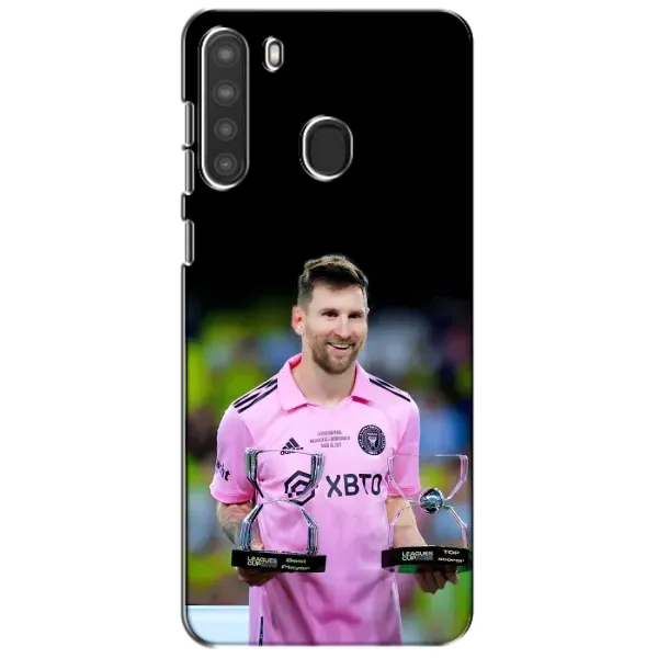 Чохол з принтом «Кубки Мессі» для Samsung Galaxy A21 (A215)