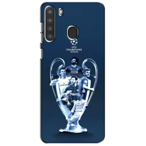 Чехлы для Samsung Galaxy A21 (A215) (VPrint) - Футбольные клубы (Кубок ЛЧ)