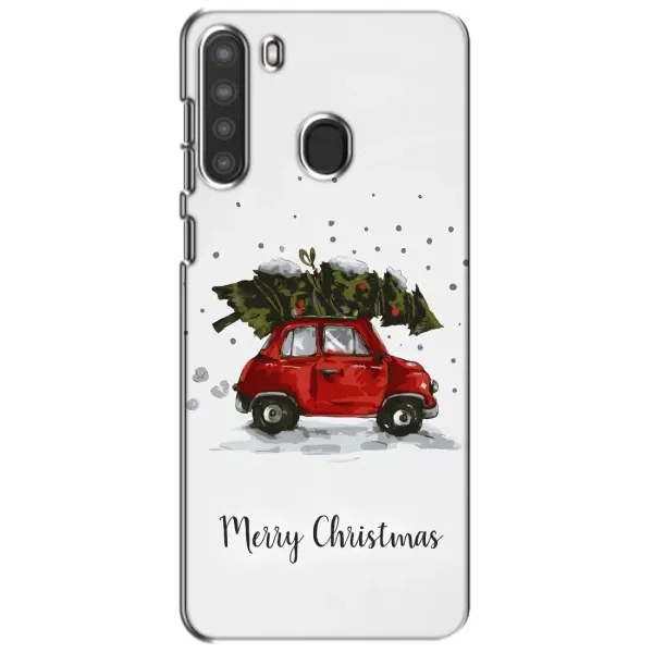 Чехол с принтом «Машина с елкой» для Samsung Galaxy A21 (A215) Чехол с принтом «Машина с елкой» для Samsung Galaxy A21 (A215)