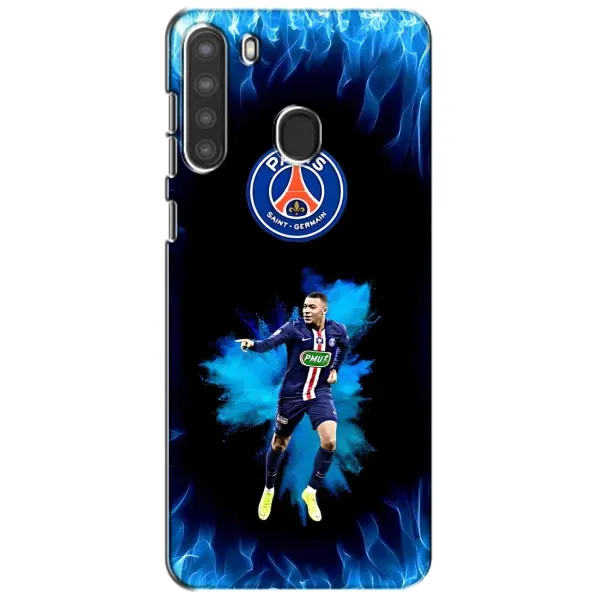 Чохол з принтом «Мбаппе у вогні» для Samsung Galaxy A21 (A215)