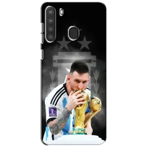 Чохли для Samsung Galaxy A21 (A215) (Leo чемпіон) (AlphaPrint) (Мессі Чемпіон)