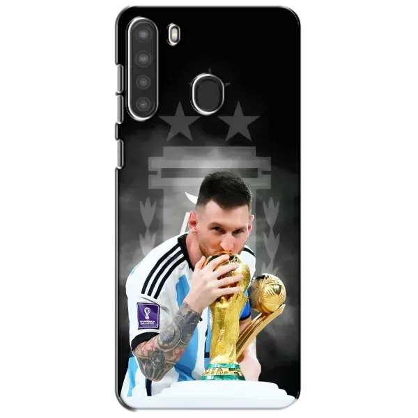 Чохол з принтом «Мессі Чемпіон» для Samsung Galaxy A21 (A215)