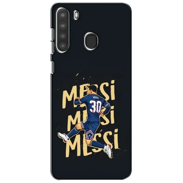 Чохол з принтом «Messi ПСЖ» для Samsung Galaxy A21 (A215)