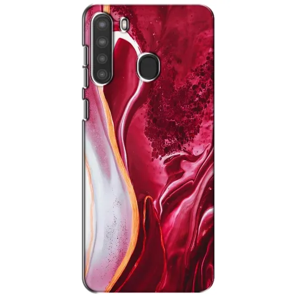 Чохол з принтом «Мрамор червоний» для Samsung Galaxy A21 (A215) Чохол з принтом «Мрамор червоний» для Samsung Galaxy A21 (A215)