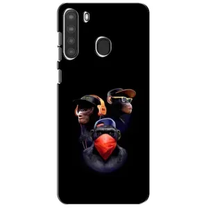 Чохол з Мавпами Samsung Galaxy A21 (A215) - (AlphaPrint)