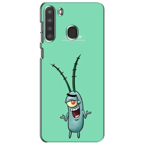 Чехол с принтом «Персонаж Планктон» для Samsung Galaxy A21 (A215) Чехол с принтом «Персонаж Планктон» для Samsung Galaxy A21 (A215)
