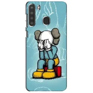 Чохли для Samsung Galaxy A21 (A215) - Bearbrick Louis Vuitton (PREMIUMPrint) (Плач Bearbrick)