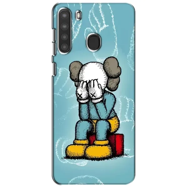 Чохол з принтом «Плач Bearbrick» для Samsung Galaxy A21 (A215)