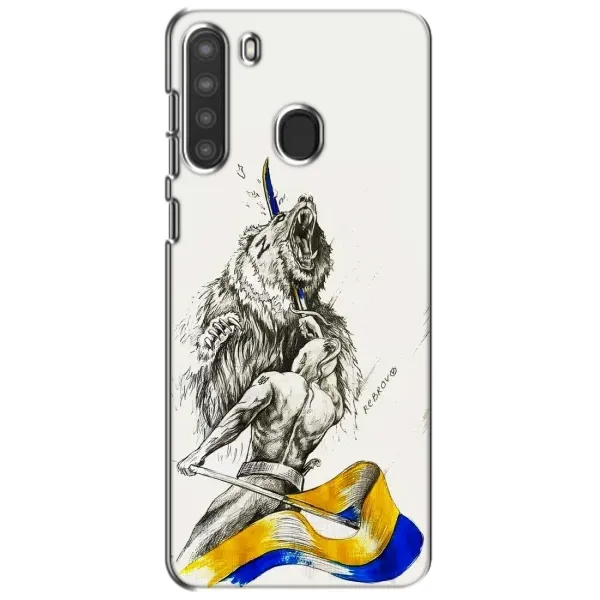 Чохол з принтом «Перемога» для Samsung Galaxy A21 (A215)