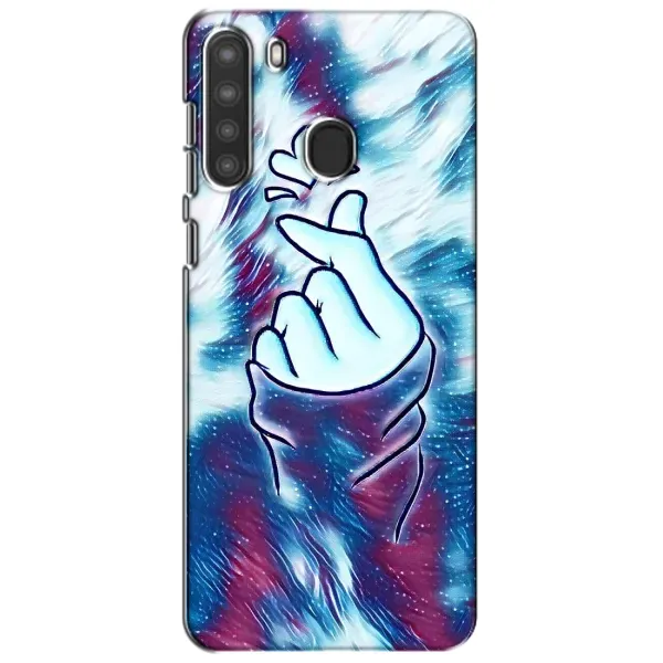 Чехол с принтом «Радужное сердце» для Samsung Galaxy A21 (A215) Чехол с принтом «Радужное сердце» для Samsung Galaxy A21 (A215)