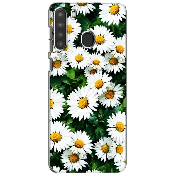 Чехол с принтом «Ромашки» для Samsung Galaxy A21 (A215) Чехол с принтом «Ромашки» для Samsung Galaxy A21 (A215)