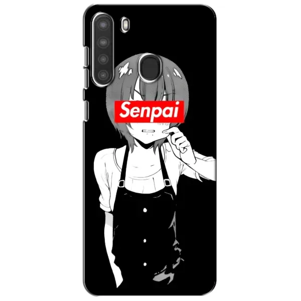 Чохол з принтом «Senpai» для Samsung Galaxy A21 (A215)