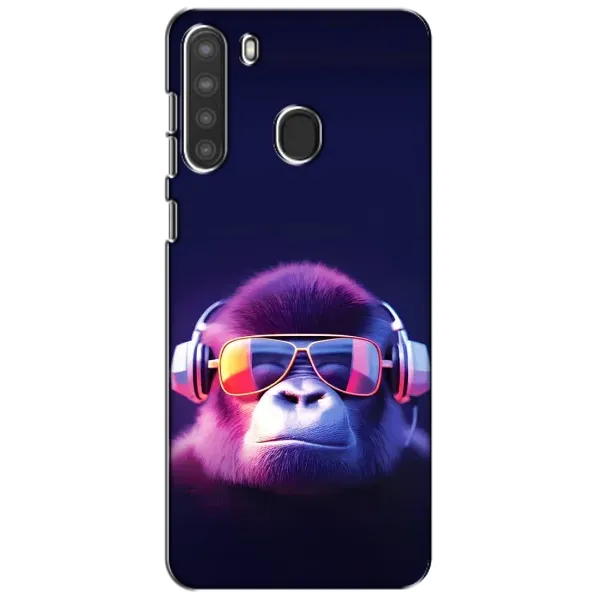 Чохол з принтом «Стильна мавпа» для Samsung Galaxy A21 (A215) Чохол з принтом «Стильна мавпа» для Samsung Galaxy A21 (A215)