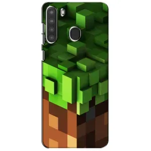 Чохол Майнкрафт на Samsung Galaxy A21 (A215) (AlphaPrint) Minecraft