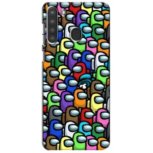 Чехол Амонг Ас для Samsung Galaxy A21 (A215) (AlphaPrint)