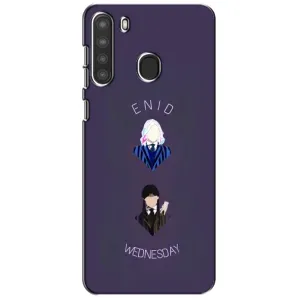 Чохли Венсдей на Samsung Galaxy A21 (A215) Уенсдей (AlphaPrint) (Венздей і подруга)