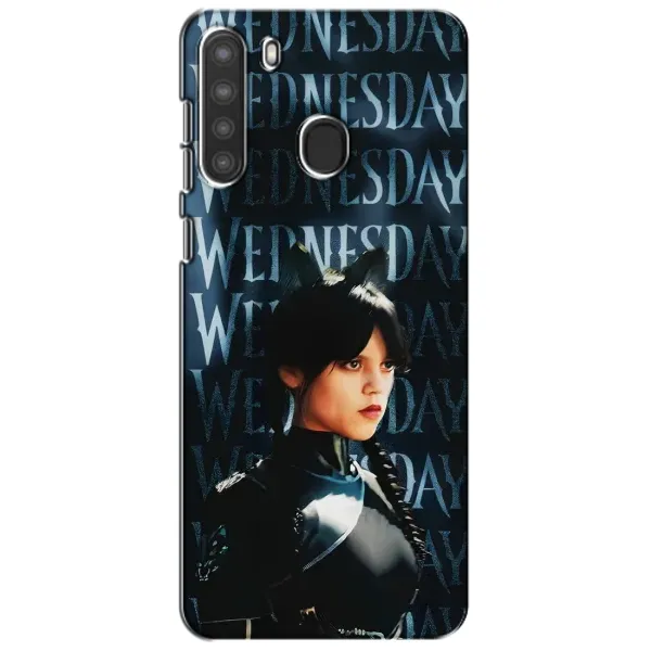 Чохол з принтом «Венздей кішка» для Samsung Galaxy A21 (A215)