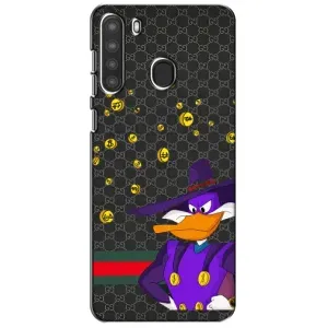 Бренднові Чохли для Samsung Galaxy A21 (A215) - (PREMIUMPrint) (Утка Гуччі)