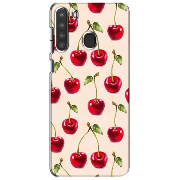 Чохол з принтом «Черешня» для Samsung Galaxy A21 (A215) Чохол з принтом «Черешня» для Samsung Galaxy A21 (A215)