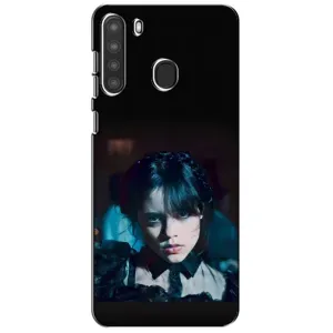 Чохли Венсдей на Samsung Galaxy A21 (A215) Уенсдей (AlphaPrint) (погляд Венздей)