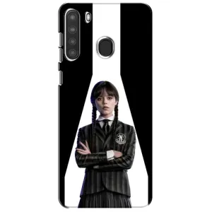 Чохли Венсдей на Samsung Galaxy A21 (A215) Уенсдей (AlphaPrint) (W-Wednesday)
