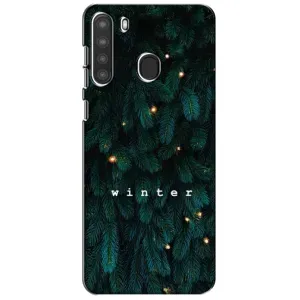 Новорічні, Святкові Чохли для Samsung Galaxy A21 (A215) - 2024 год (Winter)