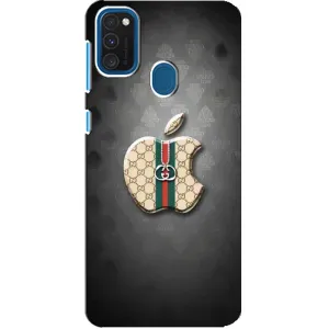 Чехол с принтом «Apple gucci» для Samsung Galaxy A21s