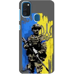 Чехлы с картинкой ЗСУ для Samsung Galaxy A21s (AlphaPrint)
