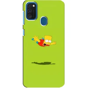 Чjхол з Сімпсонами для Samsung Galaxy A21s (VPrint) (Барт Сімпсон)