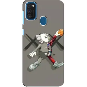 Чехлы для Samsung Galaxy A21s - Bearbrick Louis Vuitton (PREMIUMPrint) (Беарбрик Джордан)