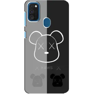 Чехлы для Samsung Galaxy A21s - Bearbrick Louis Vuitton (PREMIUMPrint) (БеарБрик глаза)