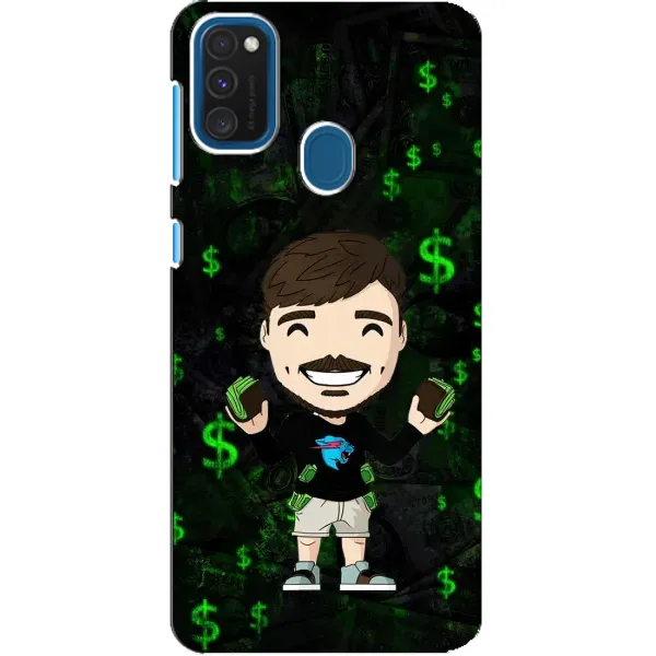 Чехол с принтом «Блогер Beast» для Samsung Galaxy A21s
