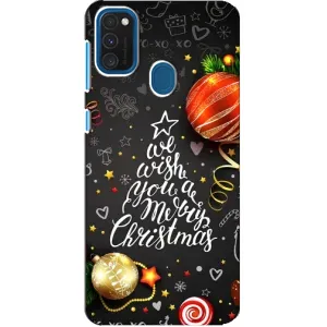 Рождественские Чехлы для Samsung Galaxy A21s (VPrint) (Елочка)