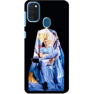 Чехлы с футболистом Ерлинг Холанд для Samsung Galaxy A21s (AlphaPrint) (футболист Холанн)