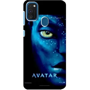 Чохли з фільму АВАТАР для Samsung Galaxy A21s (AlphaPrint) (око Аватара)