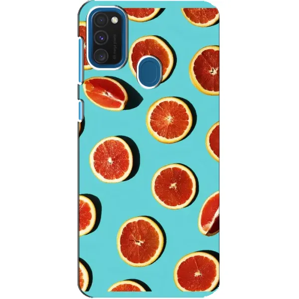 Чехол с принтом «Грейпфрут» для Samsung Galaxy A21s