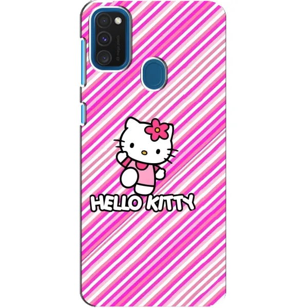 Чохол з принтом «Hello Kytty» для Samsung Galaxy A21s