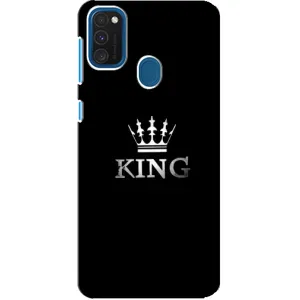 Чехол с принтом «KING» для Samsung Galaxy A21s