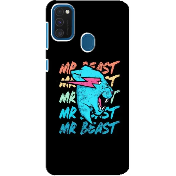Чехол с принтом «logo Mr beast» для Samsung Galaxy A21s