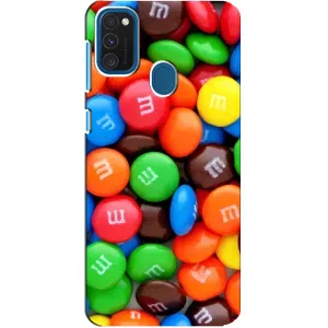 Чехол с принтом «MM's» для Samsung Galaxy A21s