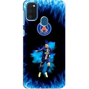 Чехлы Килиан Мбаппе для Samsung Galaxy A21s (Мбаппе в огне)