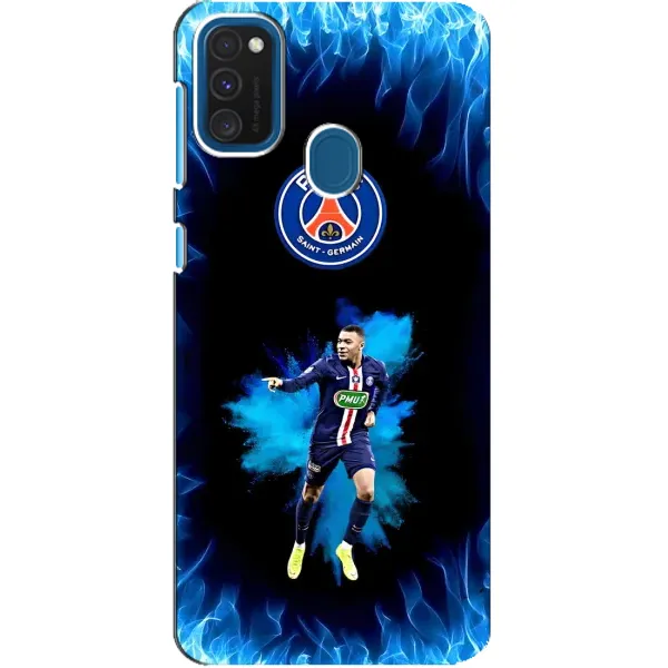 Чехол с принтом «Мбаппе в огне» для Samsung Galaxy A21s