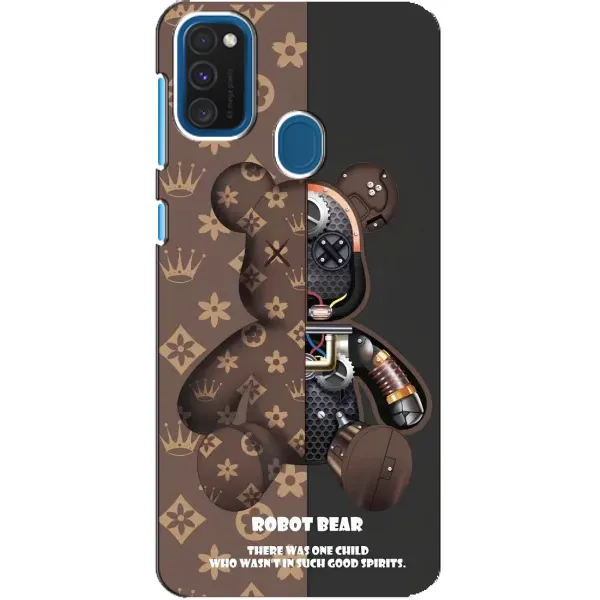 Чехол с принтом «Медведь Луи Витон» для Samsung Galaxy A21s