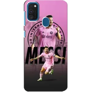 Чехлы для Самсунг А21с - Лео Месси Маями (Messi Miami)