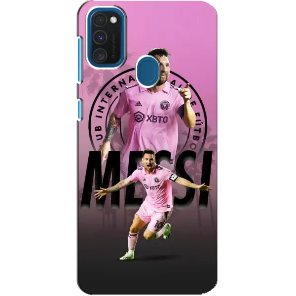 Чехол с принтом «Messi Miami» для Samsung Galaxy A21s
