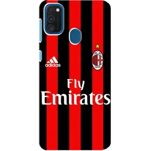 Чохли для Samsung Galaxy A21s (VPrint) - Футбольні клуби (Milan)