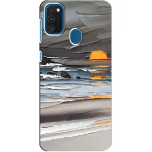 Чехол с картинкой (Стильные) для Самсунг А21с - (AlphaPrint)