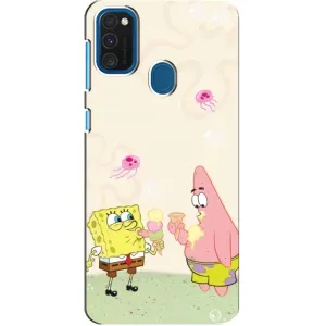 Чехол с принтом «Патрик и Боб» для Samsung Galaxy A21s