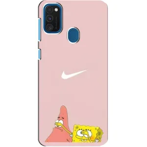 Чехол с принтом «Патрик и Губка» для Samsung Galaxy A21s