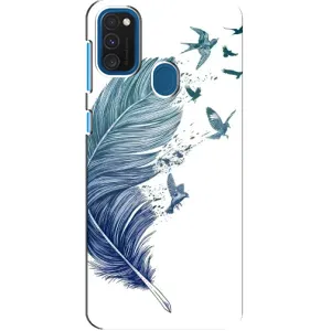Чехол с принтом «Перышко» для Samsung Galaxy A21s